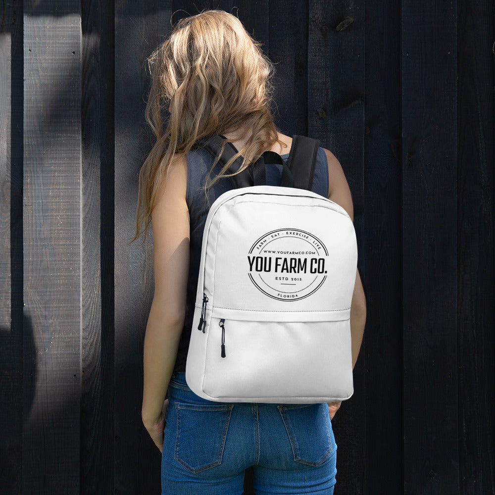 white Backpack