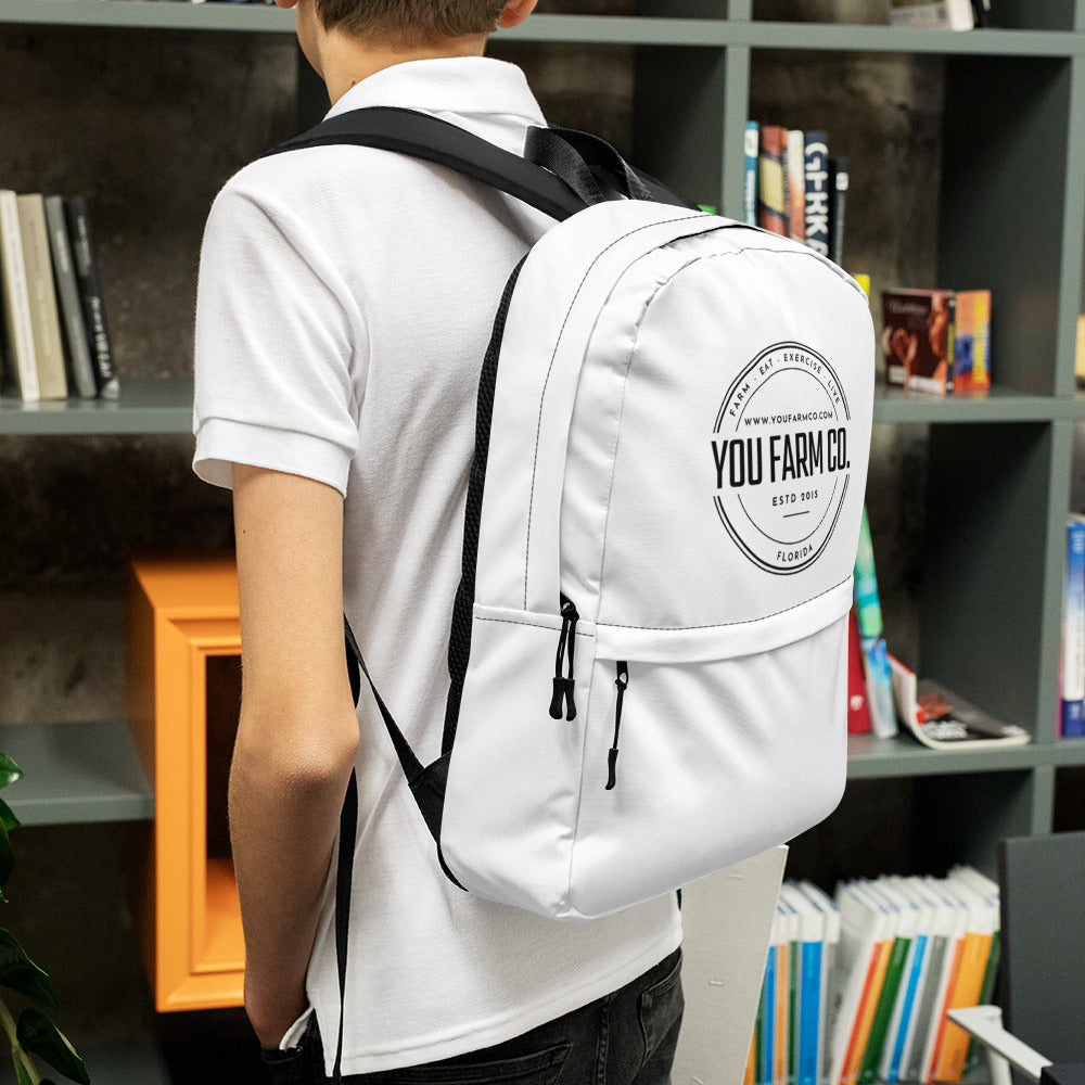 white Backpack