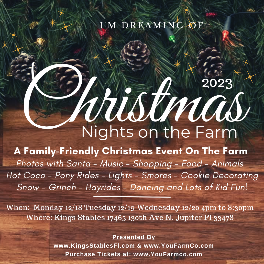 Christmas on the Farm Entry Tickets YouFarmCo