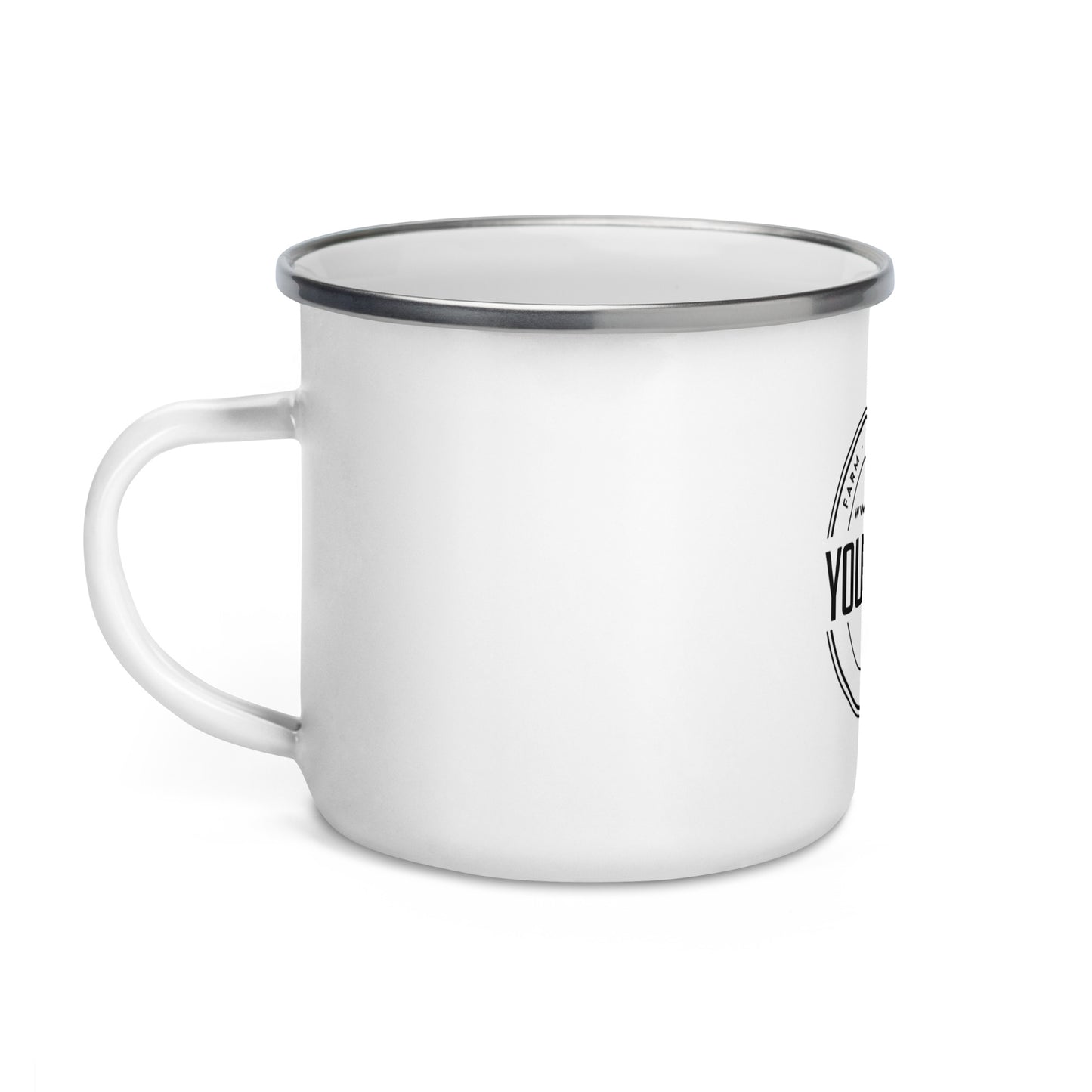 You Farm Co Enamel Mug