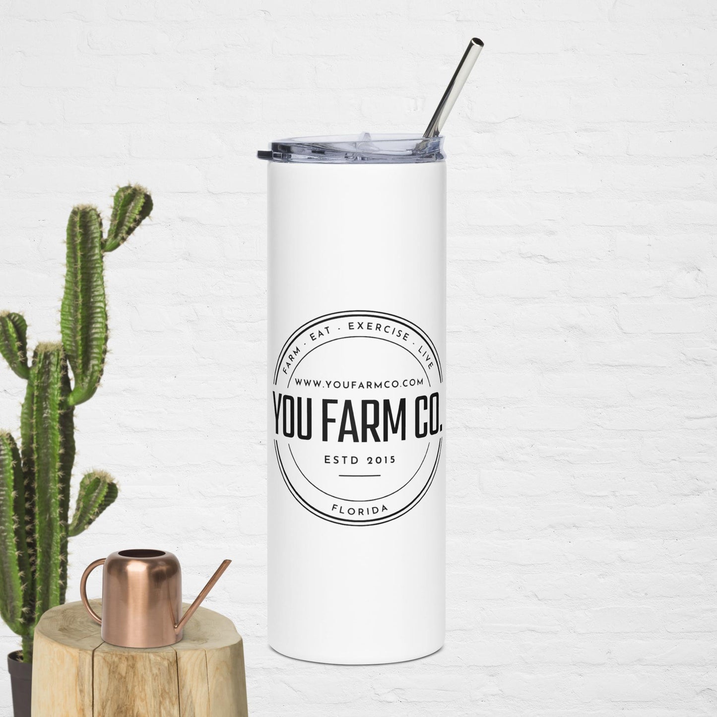 Stainless steel tumbler