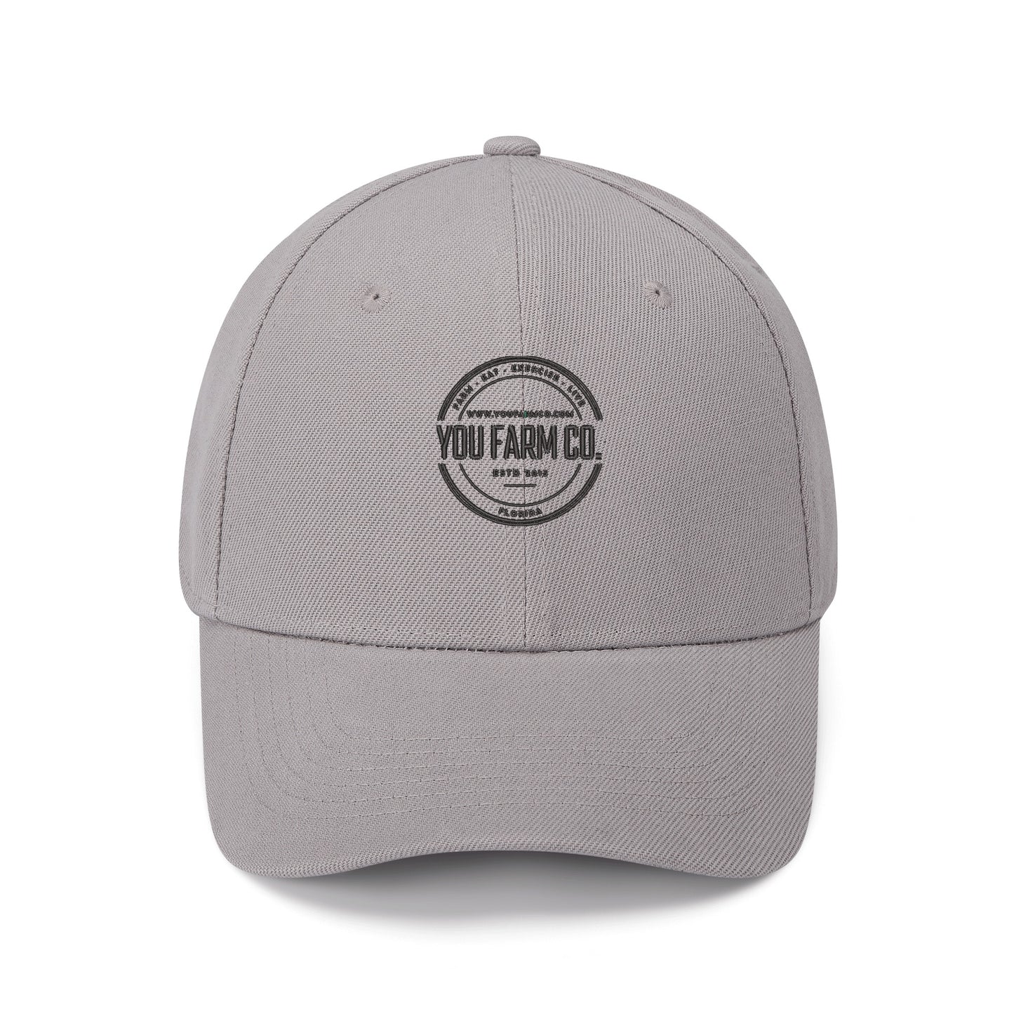 No Mesh Baseball Caps Grey/White