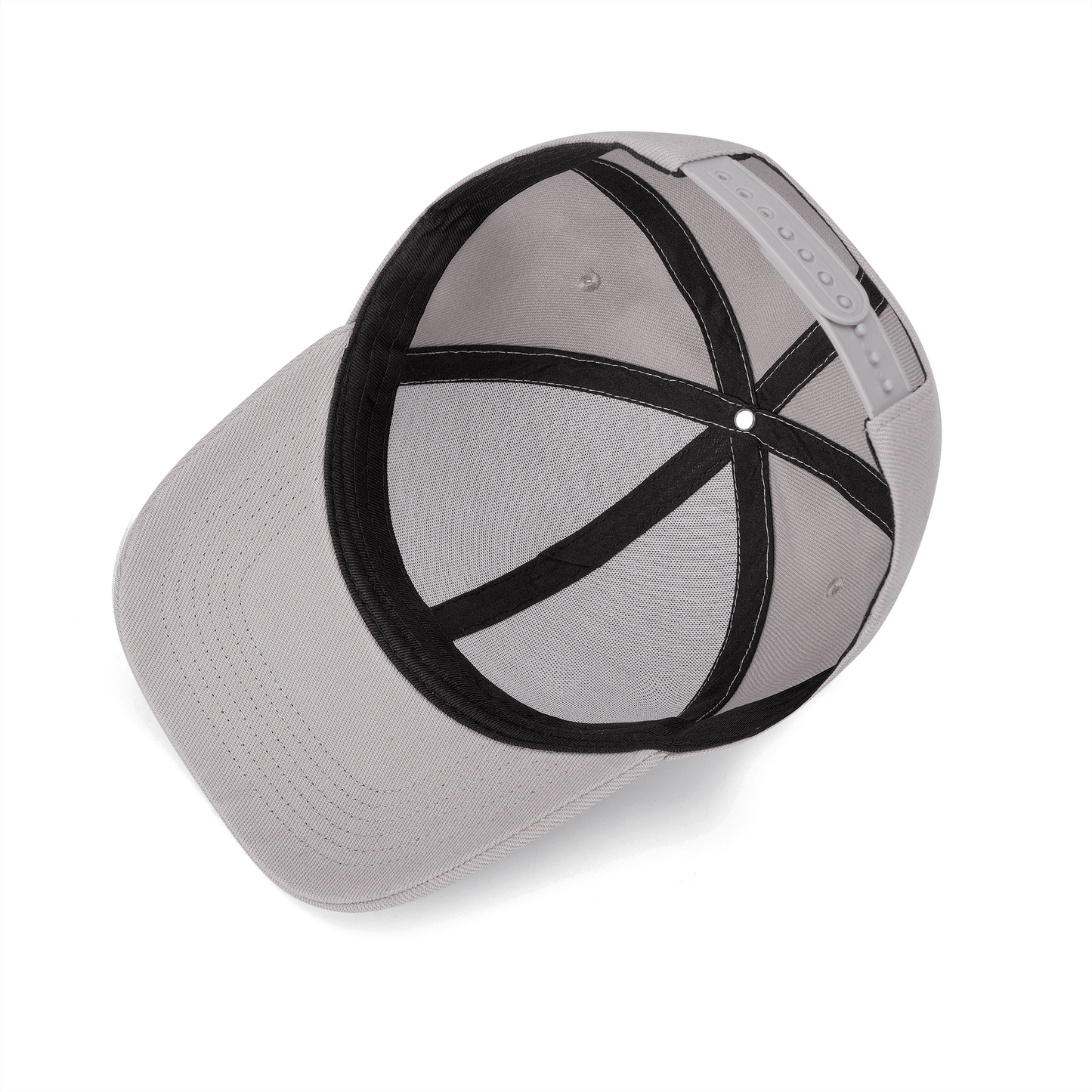 No Mesh Baseball Caps Grey/White