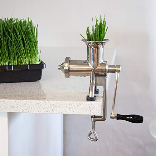 Handy Pantry HJ Hurricane Stainless Steel Manual Wheatgrass Juicer